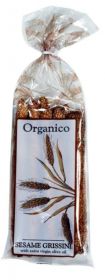 Organico Organic Sesame Grissini Breadsticks 120g x8