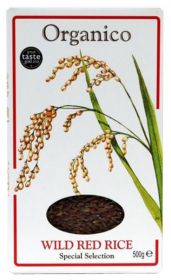 Organico Organic Wholegrain Red Rice 500g x12