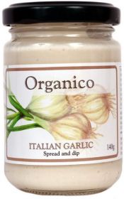 Organico Organic Garlic Spread & Dip 140g x6