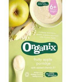 Organix Fruity Apple Porridge 120g x5