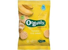  Organix Ricecakes Banana 50g x7