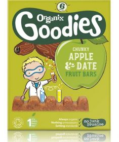 Organix Date & Apple Chunky Fruit Bars 17g x(6x6)