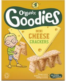 Organix Goodies Mini Cheese Crackers 20g x(4x3)