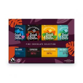 Organic Seed and Bean Mini Bars Gift Set 100g x10