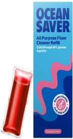 OceanSaver EcoDrop Refill - All Purpose Floor Cleaner (Rhubarb Coral) 10ml x12