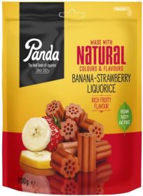 Panda Strawberry & Banana 200g x6