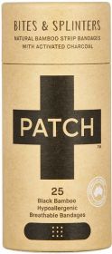 Patch Activated Charcoal Adhesive Strips - 25 Tube x8