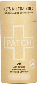 Patch Natural Adhesive Strips - 25 Tube x8
