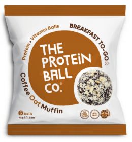 Coffee Oat Muffin Plant Protein & Vitamin Balls 10 x 45g