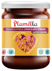 Plamil Plamilla Vegan Smooth Choc Spread Salted Caramel 275g x6