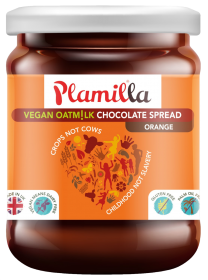 Plamil Plamilla Vegan Smooth Choc Spread Orange 275g x6