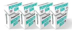 Peppersmith Mighty Box Peppermint Gum 50g x18
