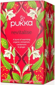 Pukka Tea Organic Revitalise Teabags 40g (20's) x4