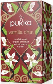 Pukka Organic Vanilla Chai Teabags 40g (20's) x4