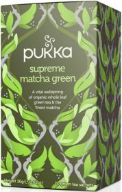 Pukka Organic Supreme Matcha Green Teabags 30g (20's) x4