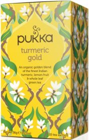 Pukka Organic Turmeric Gold Teabags 36g (20's) x4