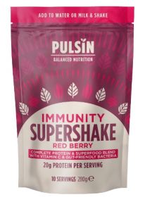 Pulsin Immunity red berry supershake 6x280g 