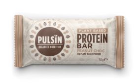 Pulsin Peanut choc protein bar 18 x 50g