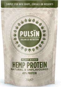 Pulsin Hemp Protein Powder 6x250g