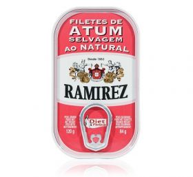 Ramirez-Tuna fillets in natural - 120g x10