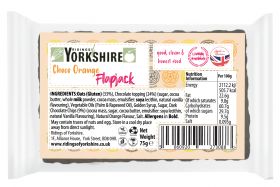 Ridings Choco-Orange Flapjack 75g x24