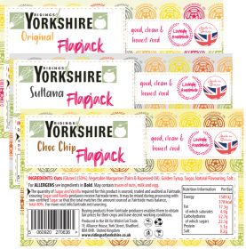 Ridings Luxury Flapjacks Selection (Mixed Box) 75g x24