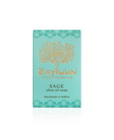 Zaytoun Sage olive oil soap 12x100g