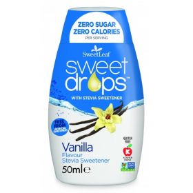 SweetLeaf Vanilla Sweet Drops 50ml x12