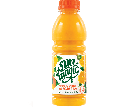 Sun Magic 100% Pure Orange Juice (5 A DAY) 500ml x12