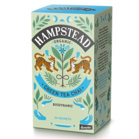 Hampstead Organic Green Chai Tea (individually wrapped) 40g x4