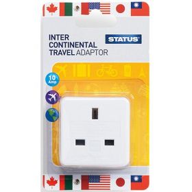 Status USA Intercontinental Adaptor (1 Pack Card) x12
