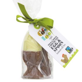 Cocoa Loco Chocolate Egg & Spoon 100g x6
