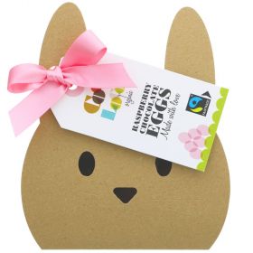 Cocoa Loco Raspberry Chocolate Mini Eggs 140g x6