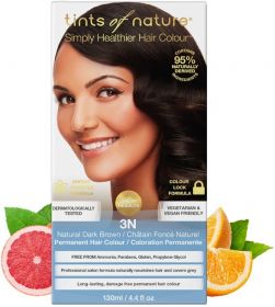 Tints Of Nature 3N Natural Dark Brown Permanent Hair Colour 130ml x1