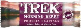 Trek Morning Berry Protein Flapjack 50g x16
