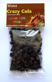 Wish4 Fairtrade Natural Cola Flavoured Raisins 70g x12