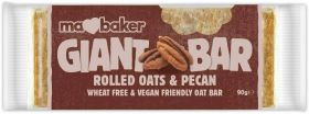 Ma Baker Giant Bar Pecan Flapjack 90g x20