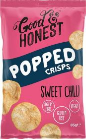 Good & Honest Popped chips sweet chilli 85g x8