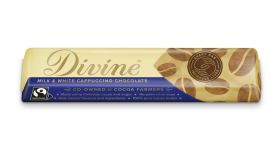 Divine FT Milk & White Cappuccino Chocolate 35g x30
