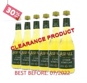 Clearance | 07/2022 | Aspall Cyder Vinegar | 350ml x6