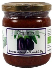 Organico Organic Roast Aubergine Spread & Dip 140g x6