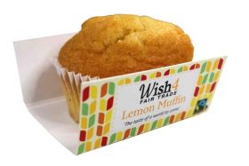 Wish4 Fairtrade Lemon Muffins 50g x12
