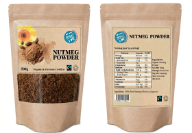 SINGLE Wish4 Fairtrade Nutmeg Powder 500g