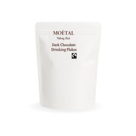 Moetal Dark Choc Drinking Flakes 200g x6