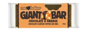 Ma Baker Giant Bar Chocolate Orange topped Flapjack 100g x20