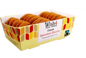 Wish4 Fair Trade Classic Speculoos Biscuits 220g x12