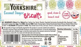 Ridings Coconut Finger Biscuits x12