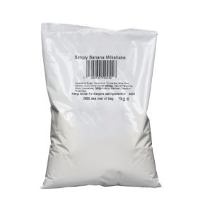 Simply Banana Milkshake Powder 10 x 1kg