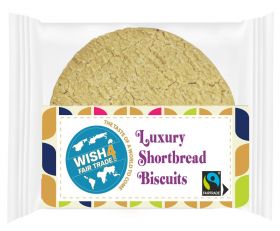 Wish4 Twin Pack Shortbread Biscuits  70g x24