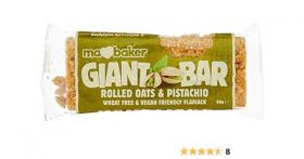 Ma Baker Giant Bar Pistachio Flapjack 90g x20